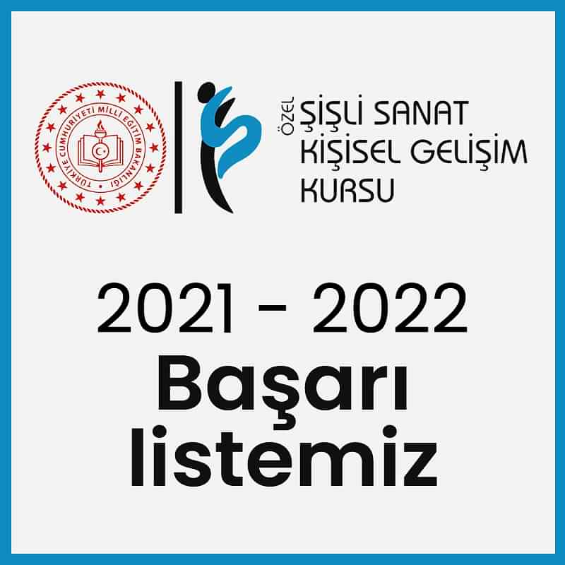 2021-2022 Sezonu Başarı Listemiz